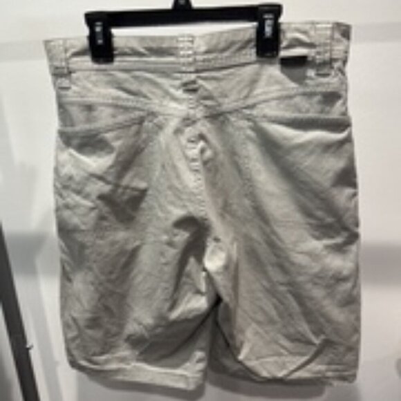 Wrangler Twill Shorts Multiple Pockets Zip Fly Closure Stretch Light Gray M 30 - Picture 4 of 9